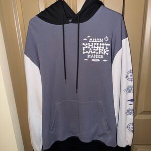 TMG Men's Two-Tone Gray & White Pullover Hoodie
